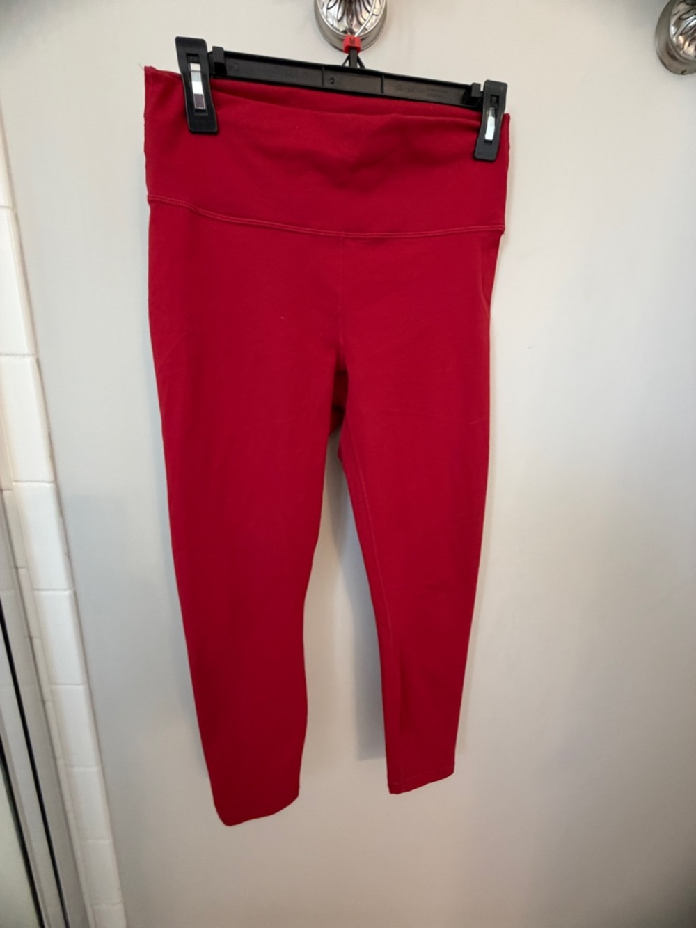 Fabletics Red High-Rise Leggings